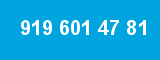919 601 47 81